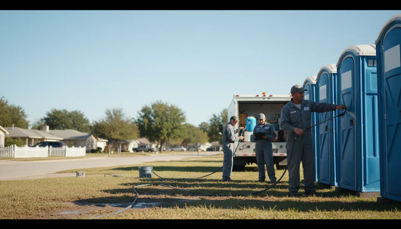 Long-Term Portable Toilet Rental in Wilson, KS near me